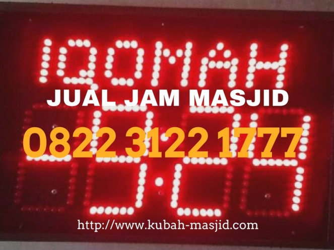 jual jam digital masjid murah Provinsi Sumatera Selatan