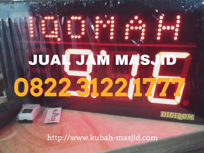 jual jam digital masjid murah Provinsi Sumatera Selatan